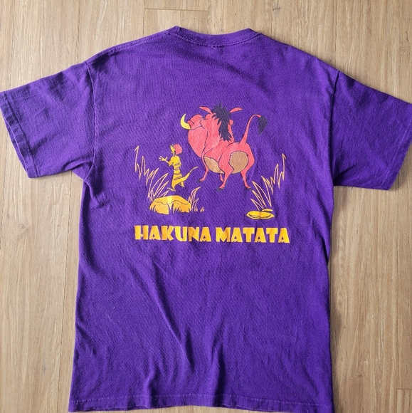 Vintage Disney - Lion King t-shirt - Picture 2 of 2